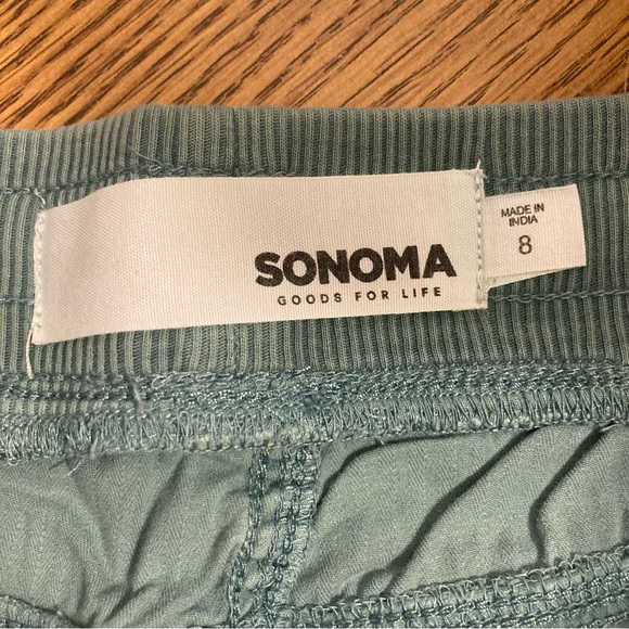 Sonoma Stone Green Capris 8 - Picture 4 of 10